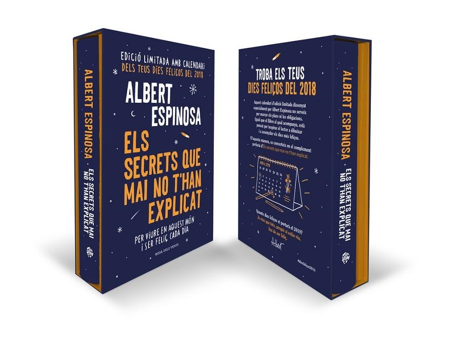 SECRETS QUE MAI NO T'HAN EXPLICAT (EDICIÓ LIMITADA AMB CALENDARI 2018), ELS | 9788416930197 | ESPINOSA, ALBERT | Llibreria L'Altell - Llibreria Online de Banyoles | Comprar llibres en català i castellà online - Llibreria de Girona