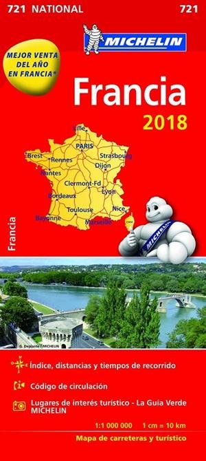 MAPA NATIONAL FRANCIA | 9782067226524 | VARIOS AUTORES | Llibreria Online de Banyoles | Comprar llibres en català i castellà online