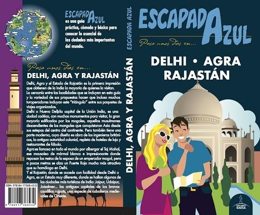 DELHI, AGRA Y RAJASTÁN ESCAPADA AZUL | 9788417368432 | MAZARRASA, LUIS/CABRERA, DANIEL | Llibreria L'Altell - Llibreria Online de Banyoles | Comprar llibres en català i castellà online - Llibreria de Girona