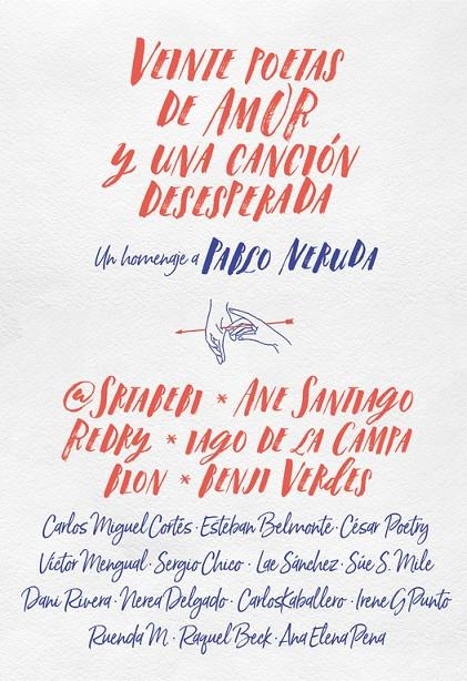 VEINTE POETAS DE AMOR Y UNA CANCIÓN DESESPERADA | 9788490439265 | AAVV | Llibreria L'Altell - Llibreria Online de Banyoles | Comprar llibres en català i castellà online - Llibreria de Girona