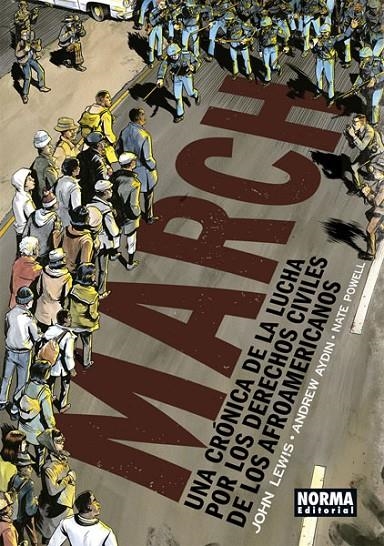 MARCH. UNA CRÒNICA DE LA LUCHA POR LOS DERECHOS CIVILES DE LOS AFROAMERICANOS | 9788467930498 | JOHN LEWIS / ANDREW AYDIN / NATE POWELL | Llibreria Online de Banyoles | Comprar llibres en català i castellà online