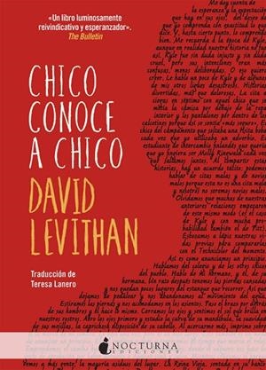CHICO CONOCE A CHICO | 9788416858354 | LEVITHAN, DAVID | Llibreria L'Altell - Llibreria Online de Banyoles | Comprar llibres en català i castellà online - Llibreria de Girona