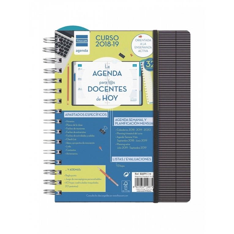 AGENDA PER ALS I LES DOCENTS D'AVUI 2018-2019 | 8422952163770 | Llibreria Online de Banyoles | Comprar llibres en català i castellà online