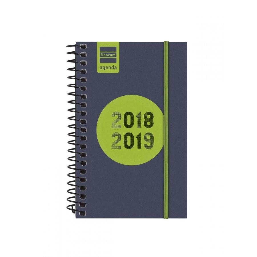 AGENDA ESPIRAL 2018-2019 E3 SV GRIS I VERD | 8422952164104 | Llibreria Online de Banyoles | Comprar llibres en català i castellà online