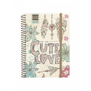 AGENDA 2018-2019 1/4 DP CUTE LOVE | 8422952163596 | Llibreria Online de Banyoles | Comprar llibres en català i castellà online