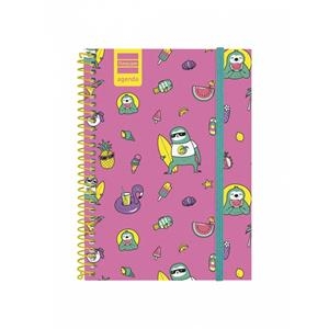 AGENDA 2018-2019 1/4 SV SURF ROSA | 8422952163466 | Llibreria Online de Banyoles | Comprar llibres en català i castellà online