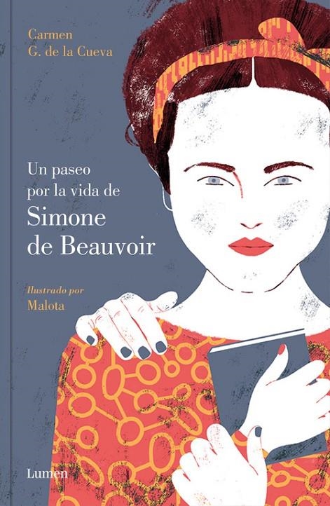 UN PASEO POR LA VIDA DE SIMONE DE BEAUVOIR | 9788426405371 | CARMEN G. DE LA CUEVA | Llibreria L'Altell - Llibreria Online de Banyoles | Comprar llibres en català i castellà online - Llibreria de Girona