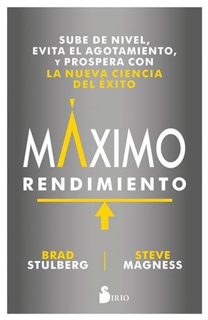 MÁXIMO RENDIMIENTO | 9788417030995 | STULBERG, BRAD/STEVE MAGNESS | Llibreria Online de Banyoles | Comprar llibres en català i castellà online