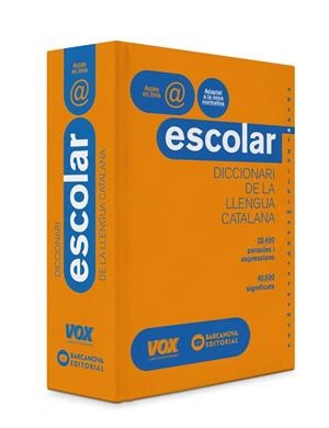DICCIONARI ESCOLAR DE LA LLENGUA CATALANA VOX-BARCANOVA | 9788499742830 | VOX EDITORIAL | Llibreria L'Altell - Llibreria Online de Banyoles | Comprar llibres en català i castellà online - Llibreria de Girona