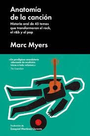 ANATOMIA DE LA CANCION | 9788417081751 | MYERS, MARC | Llibreria Online de Banyoles | Comprar llibres en català i castellà online