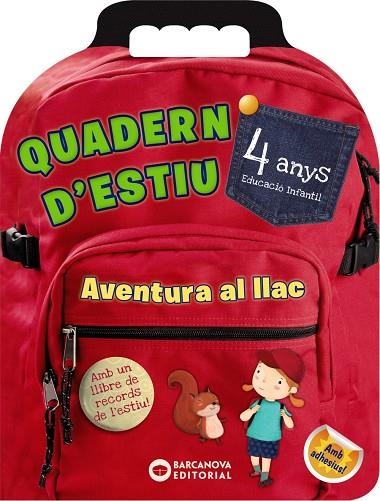 QUADERN D'ESTIU. AVENTURA AL LLAC 4 ANYS | 9788448944803 | RIERA, ESTER | Llibreria L'Altell - Llibreria Online de Banyoles | Comprar llibres en català i castellà online - Llibreria de Girona