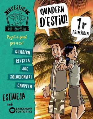 INVESTIGA AMB EN ROC TEMPESTA. QUADERN D'ESTIU 1R | 9788448944827 | MURILLO, NÚRIA/PRATS, JOAN DE DÉU | Llibreria Online de Banyoles | Comprar llibres en català i castellà online