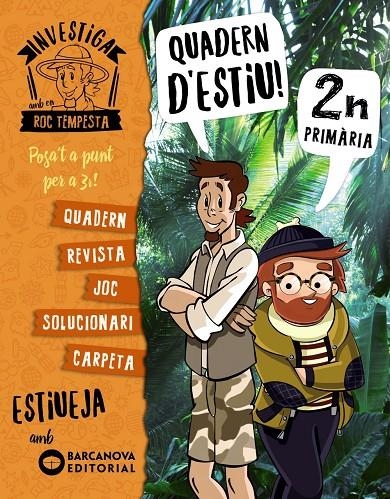 INVESTIGA AMB EN ROC TEMPESTA. QUADERN D'ESTIU 2N | 9788448944834 | MURILLO, NÚRIA/PRATS, JOAN DE DÉU | Llibreria L'Altell - Llibreria Online de Banyoles | Comprar llibres en català i castellà online - Llibreria de Girona