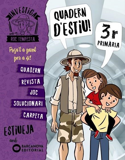 INVESTIGA AMB EN ROC TEMPESTA. QUADERN D'ESTIU 3R | 9788448944841 | MURILLO, NÚRIA/CERDÀ, XIMO | Llibreria L'Altell - Llibreria Online de Banyoles | Comprar llibres en català i castellà online - Llibreria de Girona