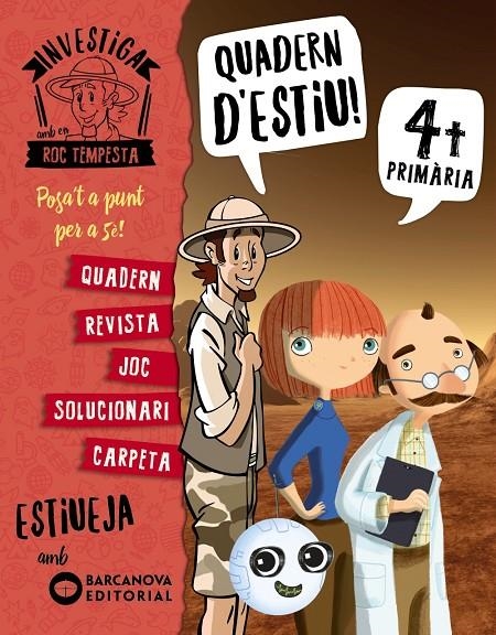 INVESTIGA AMB EN ROC TEMPESTA. QUADERN D'ESTIU 4T | 9788448944858 | MURILLO, NÚRIA/CERDÀ, XIMO | Llibreria L'Altell - Llibreria Online de Banyoles | Comprar llibres en català i castellà online - Llibreria de Girona