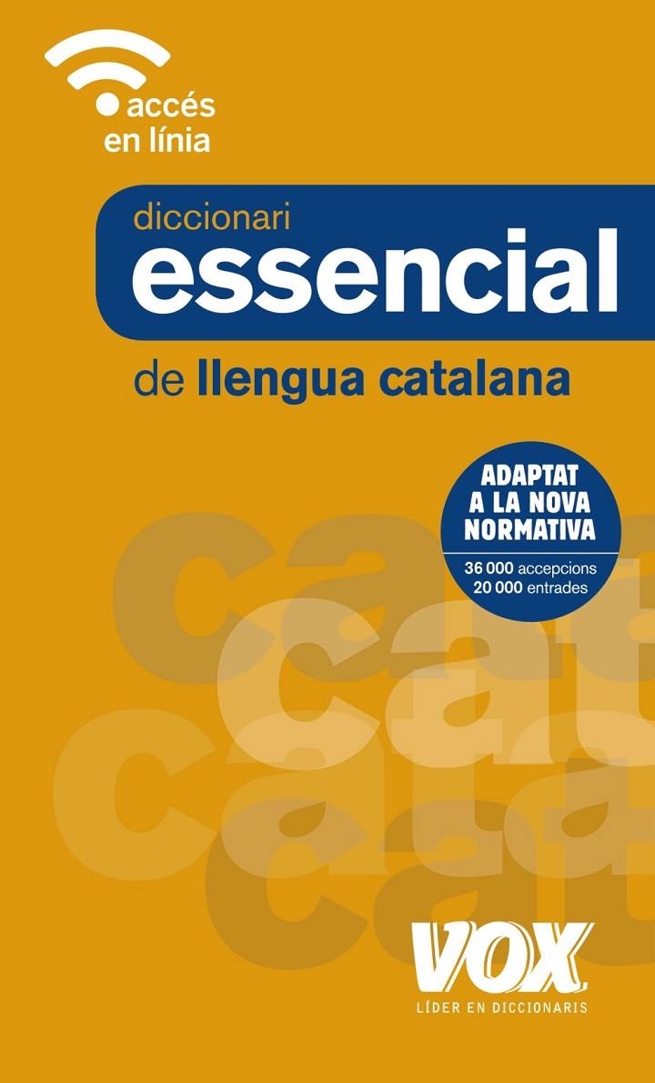 DICCIONARI ESSENCIAL DE LLENGUA CATALANA | 9788499742861 | VOX EDITORIAL | Llibreria L'Altell - Llibreria Online de Banyoles | Comprar llibres en català i castellà online - Llibreria de Girona