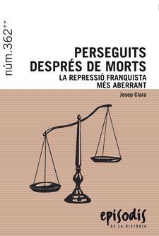 PERSEGUITS DESPRÉS DE MORTS | 9788423208401 | CLARA RESPLANDIS, JOSEP | Llibreria L'Altell - Llibreria Online de Banyoles | Comprar llibres en català i castellà online - Llibreria de Girona