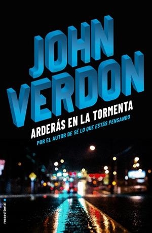 ARDERÁS EN LA TORMENTA | 9788416700721 | VERDON, JOHN | Llibreria L'Altell - Llibreria Online de Banyoles | Comprar llibres en català i castellà online - Llibreria de Girona