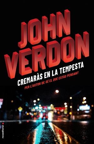 CREMARÀS EN LA TEMPESTA | 9788416700738 | VERDON, JOHN | Llibreria L'Altell - Llibreria Online de Banyoles | Comprar llibres en català i castellà online - Llibreria de Girona