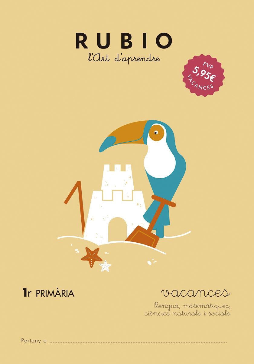 VACANCES - 1ER PRIMARIA | 9788415971924 | RUBIO | Llibreria L'Altell - Llibreria Online de Banyoles | Comprar llibres en català i castellà online - Llibreria de Girona