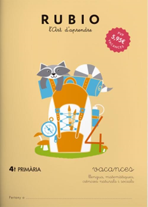 VACANCES - 4T PRIMÀRIA | 9788415971955 | RUBIO | Llibreria L'Altell - Llibreria Online de Banyoles | Comprar llibres en català i castellà online - Llibreria de Girona