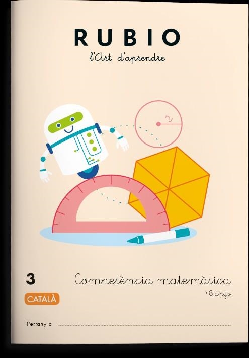 COMPETÈNCIA MATEMÀTICA 3 | 9788417427023 | RUBIO | Llibreria L'Altell - Llibreria Online de Banyoles | Comprar llibres en català i castellà online - Llibreria de Girona
