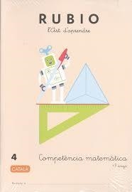 COMPETÉNCIA MATEMÀTICA 4 | 9788417427030 | RUBIO | Llibreria L'Altell - Llibreria Online de Banyoles | Comprar llibres en català i castellà online - Llibreria de Girona