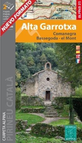 ALTA GARROTXA 1:25.000 -ALPINA | 9788480907538 | Llibreria L'Altell - Llibreria Online de Banyoles | Comprar llibres en català i castellà online - Llibreria de Girona