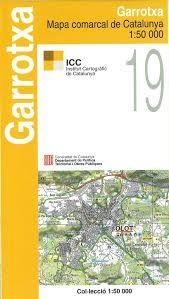 GARROTXA 1:50.000 | 9788439393917 | ICGC | Llibreria Online de Banyoles | Comprar llibres en català i castellà online
