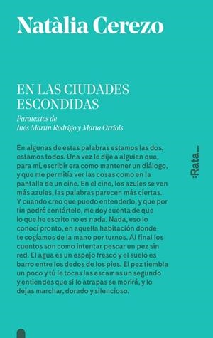 EN LAS CIUDADES ESCONDIDAS | 9788416738410 | CEREZO, NATÀLIA | Llibreria Online de Banyoles | Comprar llibres en català i castellà online