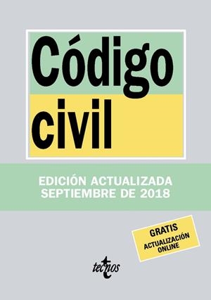 CÓDIGO CIVIL | 9788430975044 | EDITORIAL TECNOS | Llibreria L'Altell - Llibreria Online de Banyoles | Comprar llibres en català i castellà online - Llibreria de Girona