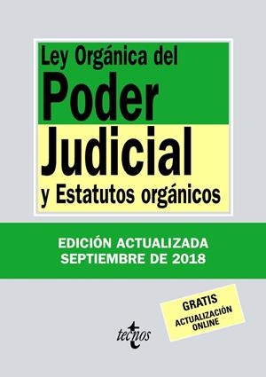 LEY ORGÁNICA DEL PODER JUDICIAL Y ESTATUTOS ORGÁNICOS | 9788430975105 | EDITORIAL TECNOS | Llibreria Online de Banyoles | Comprar llibres en català i castellà online