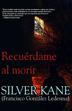 RECUÉRDAME AL MORIR | 9788498003505 | KANE, SILVER | Llibreria L'Altell - Llibreria Online de Banyoles | Comprar llibres en català i castellà online - Llibreria de Girona
