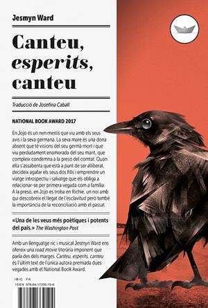 CANTEU, ESPERITS, CANTEU | 9788417339104 | WARD, JESMYN | Llibreria L'Altell - Llibreria Online de Banyoles | Comprar llibres en català i castellà online - Llibreria de Girona