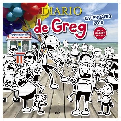 CALENDARIO DE GREG 2019 | 9788427214668 | KINNEY , JEFF | Llibreria Online de Banyoles | Comprar llibres en català i castellà online