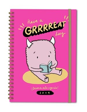 AGENDA ANUAL SETMANA VISTA HAVE A GRRRREAT DAY LYONA 2019 | 9788417166205 | LYONA | Llibreria Online de Banyoles | Comprar llibres en català i castellà online