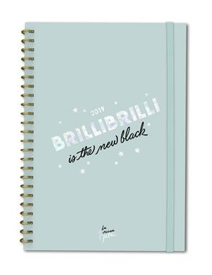 AGENDA ANUAL DIA PER PÀGINA BRILLIBRILLI IS THE NEW BLACK LA VECINA RUBIA 2019 | 9788417166236 | LA VECINA RUBIA | Llibreria Online de Banyoles | Comprar llibres en català i castellà online