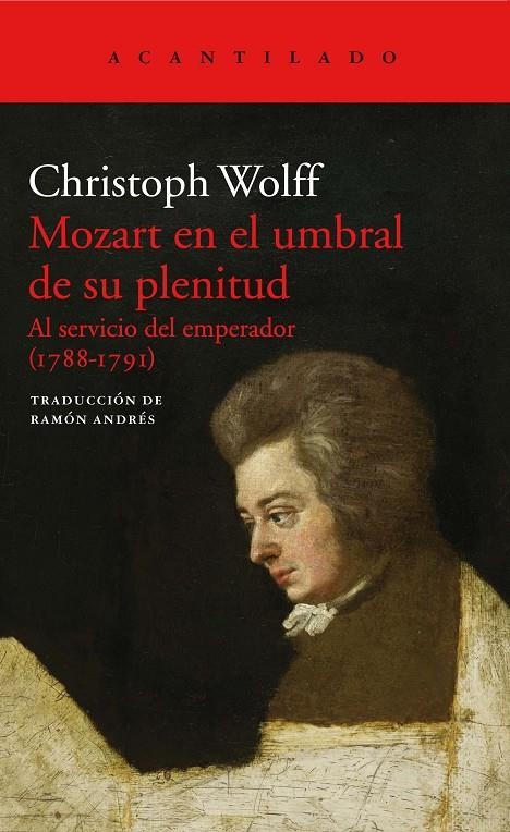 MOZART EN EL UMBRAL DE SU PLENITUD | 9788417346089 | WOLFF, CHRISTOPH | Llibreria L'Altell - Llibreria Online de Banyoles | Comprar llibres en català i castellà online - Llibreria de Girona