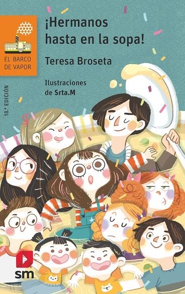 HERMANOS HASTA EN LA SOPA! | 9788491077794 | BROSETA, TERESA | Llibreria L'Altell - Llibreria Online de Banyoles | Comprar llibres en català i castellà online - Llibreria de Girona