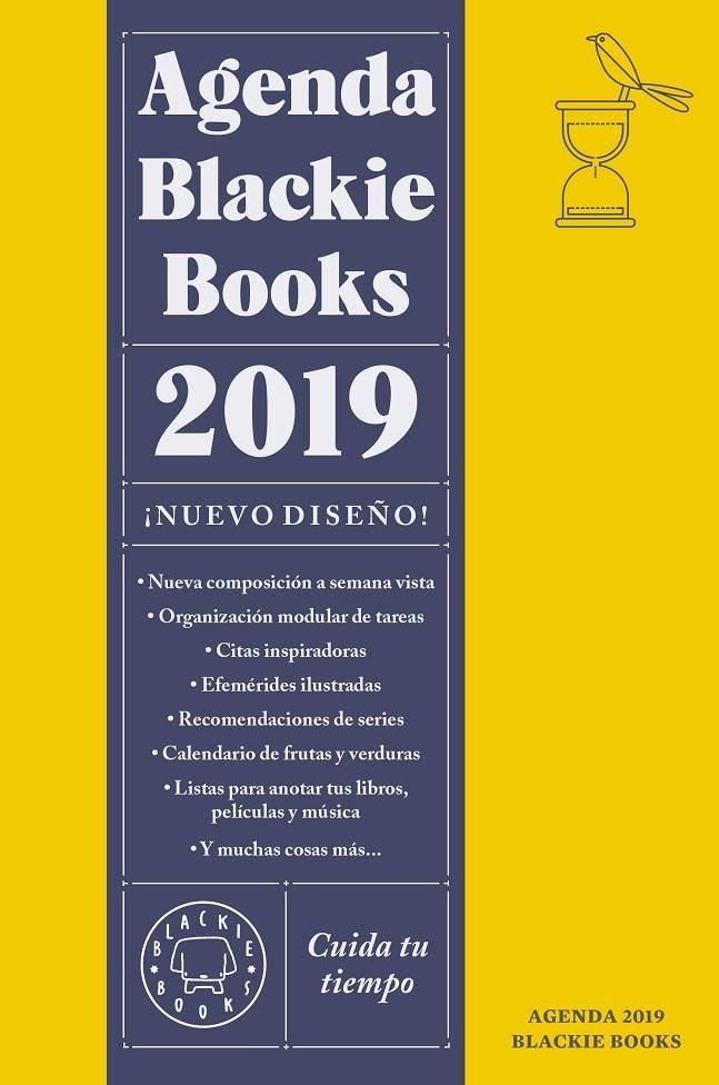 AGENDA BLACKIE BOOKS 2019 | 9788417059866 | Llibreria Online de Banyoles | Comprar llibres en català i castellà online