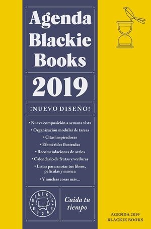 AGENDA BLACKIE BOOKS 2019 | 9788417059866 | Llibreria Online de Banyoles | Comprar llibres en català i castellà online