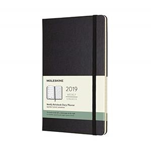 2019 AGENDA 12M SEMANAL L NEGRA TAPA DURA | 8058341715833 | MOLESKINE | Llibreria L'Altell - Llibreria Online de Banyoles | Comprar llibres en català i castellà online - Llibreria de Girona