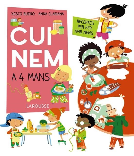 CUINEM A 4 MANS. RECEPTES PER FER AMB NENS | 9788417273712 | BUENO CALDERÓN DE LA BARCA, FRANCISCO | Llibreria Online de Banyoles | Comprar llibres en català i castellà online