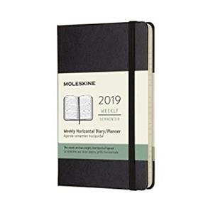 AGENDA MOLESKINE 2019 12M SETMANAL HORITZONTAL P NEGRA TAPA DURA | 8058341715796 | MOLESKINE | Llibreria L'Altell - Llibreria Online de Banyoles | Comprar llibres en català i castellà online - Llibreria de Girona