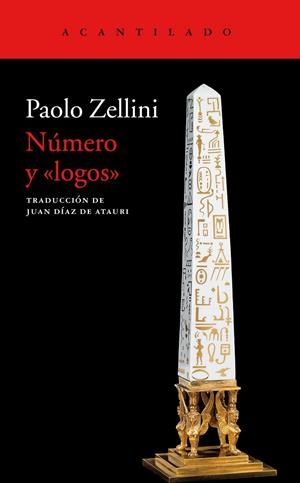 NÚMERO Y "LOGOS" | 9788417346287 | ZELLINI, PAOLO | Llibreria Online de Banyoles | Comprar llibres en català i castellà online