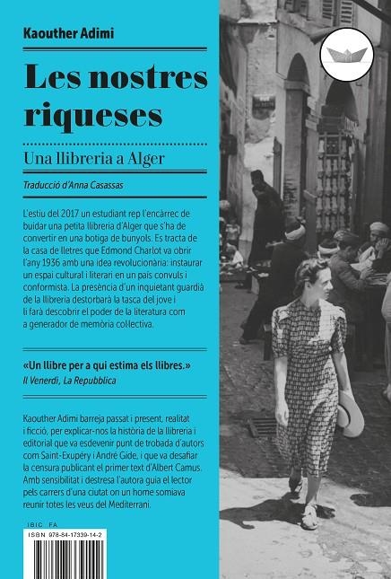 LES NOSTRES RIQUESES | 9788417339142 | ADIMI, KAOUTHER | Llibreria Online de Banyoles | Comprar llibres en català i castellà online