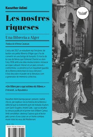 LES NOSTRES RIQUESES | 9788417339142 | ADIMI, KAOUTHER | Llibreria L'Altell - Llibreria Online de Banyoles | Comprar llibres en català i castellà online - Llibreria de Girona