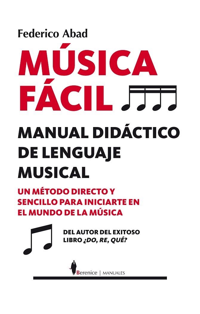 MÚSICA FÁCIL | 9788416750337 | ABAD, FEDERICO | Llibreria L'Altell - Llibreria Online de Banyoles | Comprar llibres en català i castellà online - Llibreria de Girona