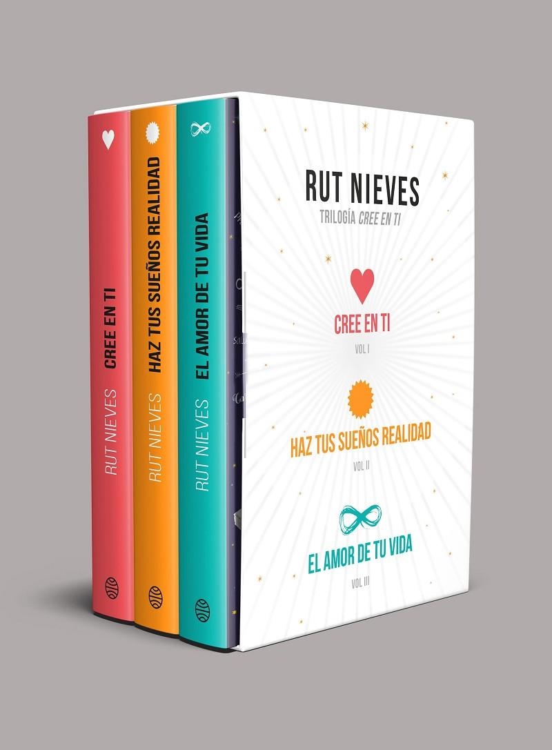 ESTUCHE TRILOGÍA CREE EN TI | 9788408196273 | NIEVES, RUT | Llibreria Online de Banyoles | Comprar llibres en català i castellà online