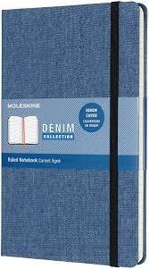 LLIBRETA REGLADA RATLLADA EDICIO LIMITADA DENIM BLAU AMBERES | 8058647626246 | MOLESKINE | Llibreria L'Altell - Llibreria Online de Banyoles | Comprar llibres en català i castellà online - Llibreria de Girona